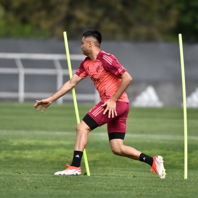 River Plate: Gonzalo "Pity" Martínez, se pone a punto para regresar