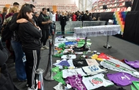 Despidieron los restos de la madre de Plaza de Mayo, Nora Cortiñas en la Casa de la Memoria y la Vida en Castelar