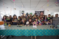 Cristina visitó una cooperativa de reciclaje y el Centro Infantil de Recreación y Aprendizaje