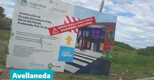 Axel Kicillof: «Frenar la obra pública es un crimen social»