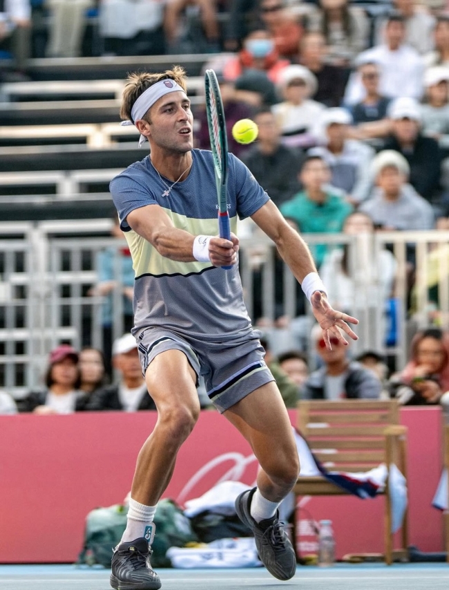 ATP 250 de Auckland: Tomás Etcheverry perdió con el portugues Nuno Borges