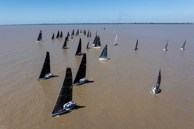 Regatas Circuito Atlántico Sur: Las embarcaciones pusieron proa a Punta del Este