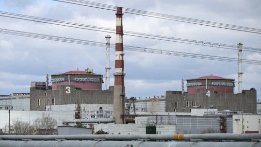 Nuevamente Ucrania atacó la mayor central nuclear Zaporozhie