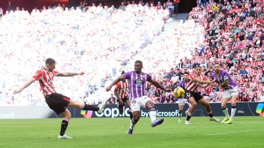 LaLiga de España: Athletic Bilbao apabulló al Valladolid