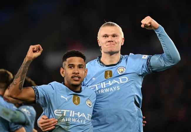 Premier League: Manchester City, le ganó por 2-0 al Leicester City