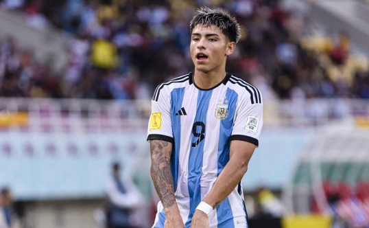 Selección sub20: Agustín Ruberto sufrió la rotura de los ligamentos cruzados de su rodilla izquierda