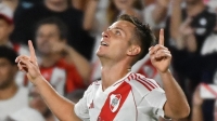 River: Galoppo sufrió una distensión en el cuádriceps izquierdo y estará en el próximo partido