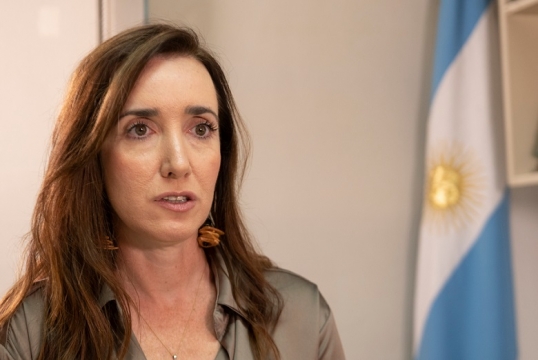 Victoria Villarruel cruzó a la eurodiputada y referente de Podemos, Irene Montero