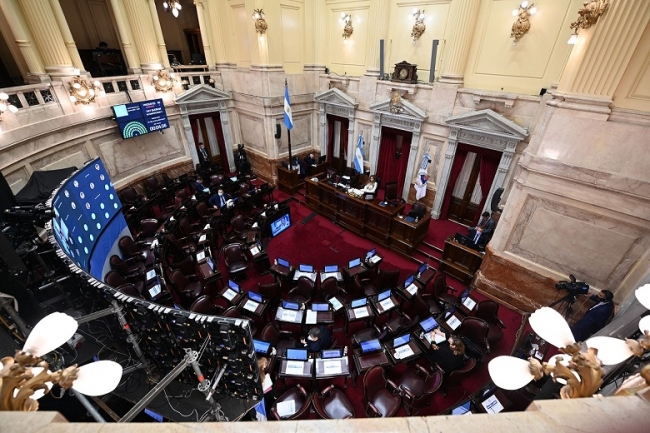 El Senado debatirá financiamiento educativo y boleta única papel
