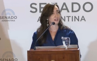 Victoria Villarruel, propuso una «campaña de malvinización», se diferenció de Milei