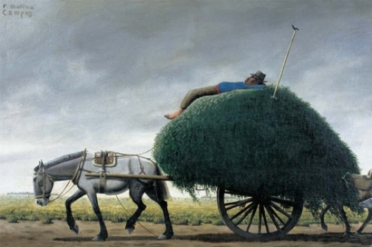 Florencio Molina Campos. Costumbres argentinas: homenaje al artista en el Palacio Libertad