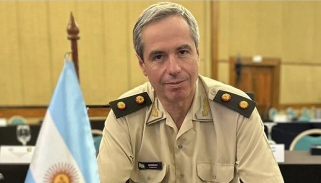 Dan de baja al General de Brigada Jorge Fabián Berredo