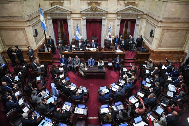 El Senado dio media sanción a un proyecto para reformar la Ley de DNU y limitar su uso por parte de Milei
