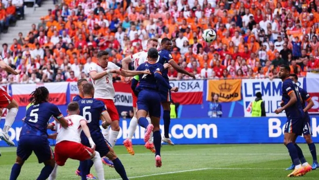 Eurocopa 2024: Países Bajos, le ganó por 2 a 1 a Palonia, en el debut del Grupo D