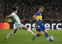Liga Profesional de Fútbol: Racing, se mide ante Boca, en Avellaneda