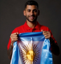 Atlético Madrid presentó una serie de imágenes de su flamante refuerzo Cristian “Cuti” Romero