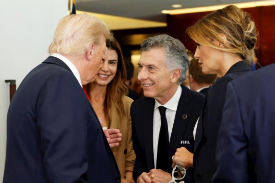 Mauricio Macri mantuvo un reencuentro con Donald Trump