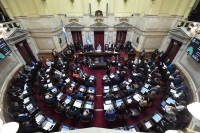 La Libertad Avanza dejó caer la sesión en el Senado