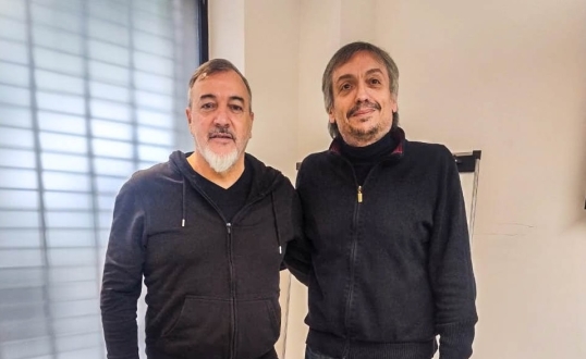 Rodolfo Aguiar se reunió con Máximo Kirchner: “Las elecciones tienen que servir para encauzar el creciente rechazo social que hay hacia Milei”