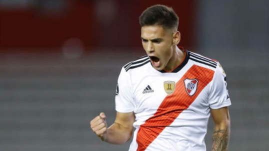 Lucas Martínez Quarta llegó al país para sumarse a River