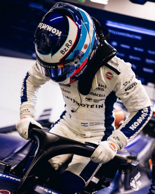 Fórmula 1: Franco Colapinto marcó la undécima con Williams en la primera práctica libre