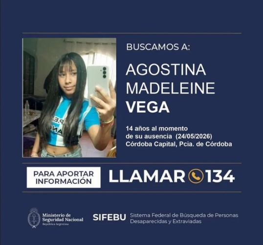 Córdoba: Analizan un mensaje que recibió la mamá de Agostina Vega
