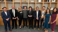 Milei se reunió con Mark Zuckerberg, en el cierre de su viaje a Estados Unidos