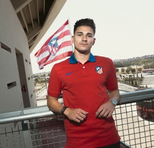 Julián Álvarez habló como jugador del Atlético de Madrid: «Estoy muy contento e ilusionado de estar acá»