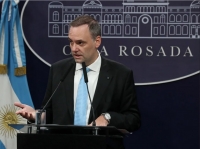Manuel Adorni confirmó que hace dias que el Presidente no habla la vicepresidenta