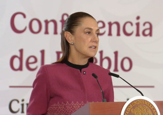 La presidenta de México desmintió a Javier Milei