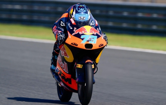 Moto 3: El argentino Valentin Perrone marcó en segundo mejor tiempo en el Gran Premio de Japón