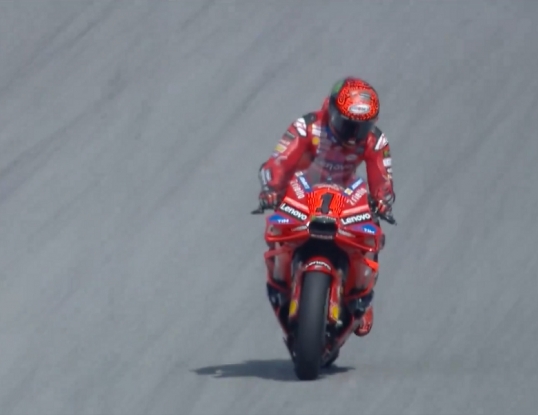 Moto GP: Bagnaia, con Ducati logró el Sprint del Gran Premio de Austria