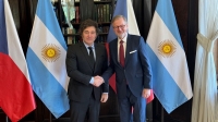 Javier Milei mantuvo un encuentro con el primer Ministro de la República Checa, Petr Fiala