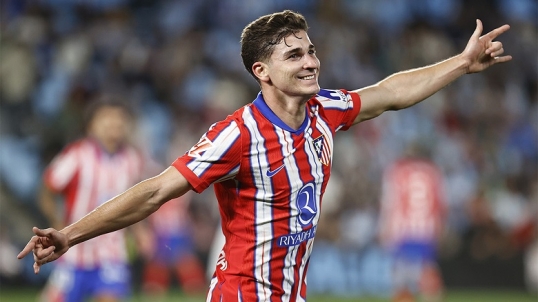 LaLiga de España: Atlético de Madrid, con gol de Julián Álvarez superó 1-0 a Celta de Vigo