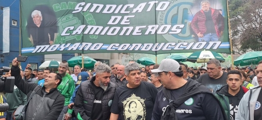 Pablo Moyano: «Ojalá que cuando se vote se rechace y sino volvió la Banelco»