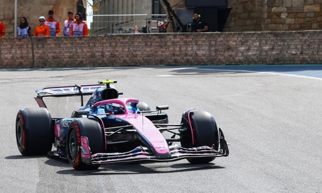 Fórmula 1: Colapinto se ubicó en el puesto 20 en la práctica libre del Gran Premio de Azerbaiyán