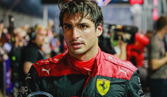 Carlos Sainz Jr., se quejó por la largada de Franco Colapinto