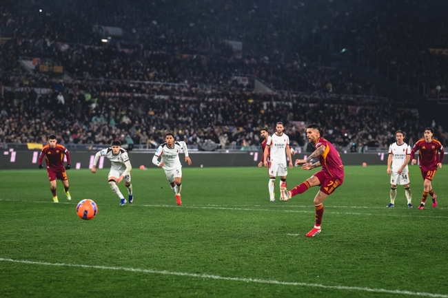 Serie A de Italia: Roma igualó con Milan
