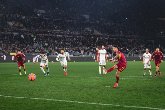 Serie A de Italia: Roma igualó con Milan