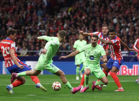 Copa del rey:  Barcelona derrotó al Atlético Madrid y es finalista