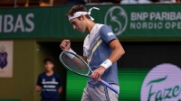 ATP 250 de Estocolmo: Tomás Etcheverry, le ganó al serbio Miomir Kecmanovic y está en cuartos de final