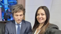 Corrupción: Milei, en su vuelta al país defendió a Sandra Pettovello apuntó contra «la política miserable»