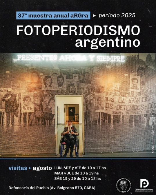 ARGRA presenta la 37° Muestra Anual de Fotoperiodismo Argentino