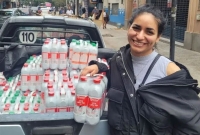 Una legisladora de LLA retuvo 3.500 litros de leche donados