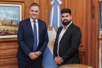 Adorni presentó al nuevo Secretario de Comunicación