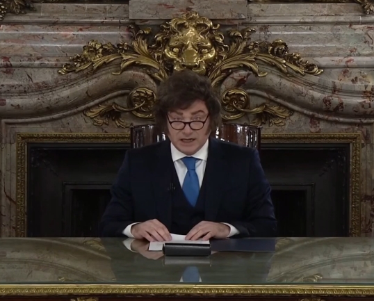Javier Milei presentó el proyecto de reforma de la Carta Orgánica del Banco Central