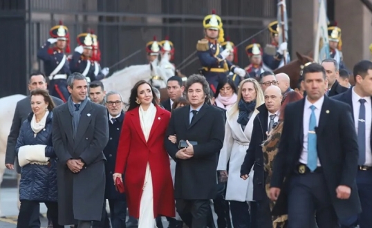 Milei y Villarruel participaron del Tedeum en la catedral metropolitana