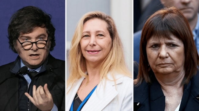 Venezuela: Un fiscal pide la detención de Javier Milei, Carina Milei y Patricia Bullrich