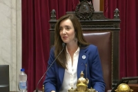Victoria Villarruel, sobre del aumento a senadores aseguró que solo decide «sobre las paritarias de los empleados»
