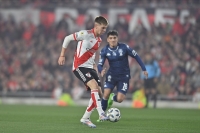 Liga Profesional de Fútbol: River empató 1-1 con el líder Huracán